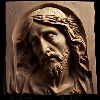 3D model st jesus (STL)